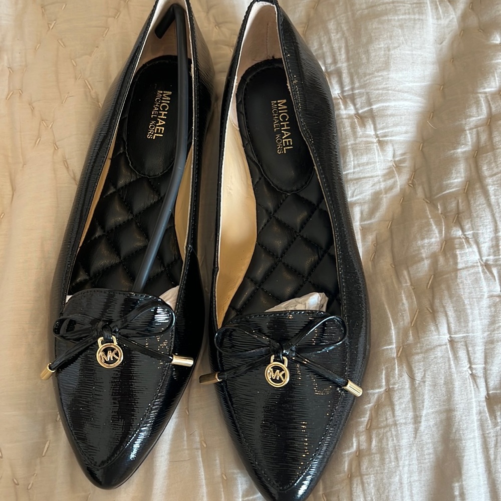 Patent Leather Michael Kors loafers -  8.5
